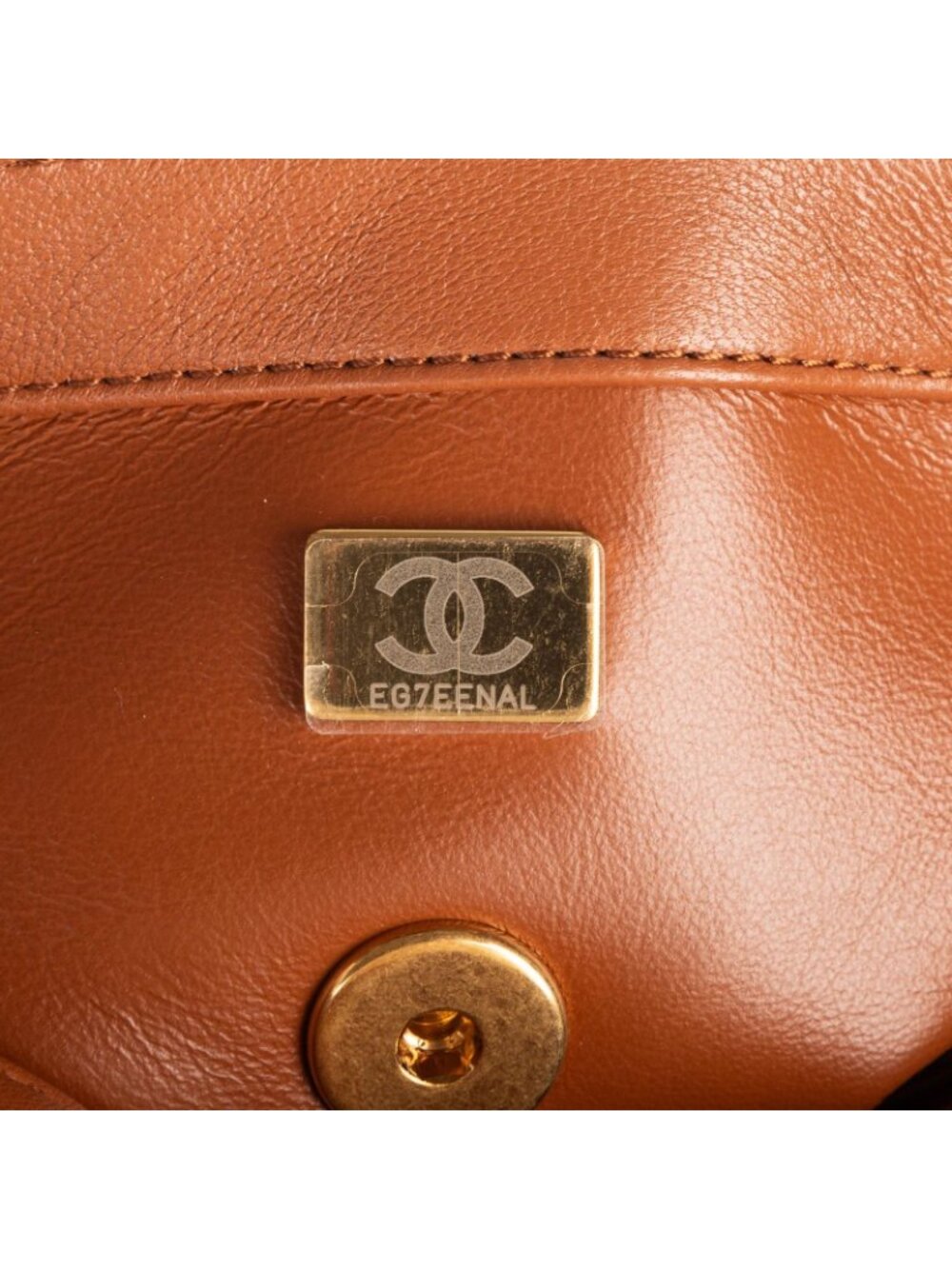Chanel Mini Wenge Wood Flap Bag Brown Quilted Lambskin Leather - Picture 11 of 11